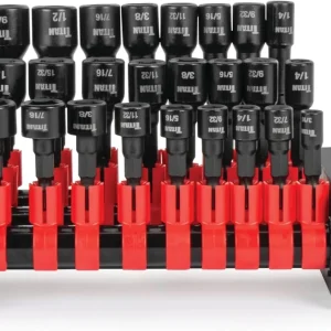 Titan Tools 25-Piece SAE Nut Driver Set (16294)