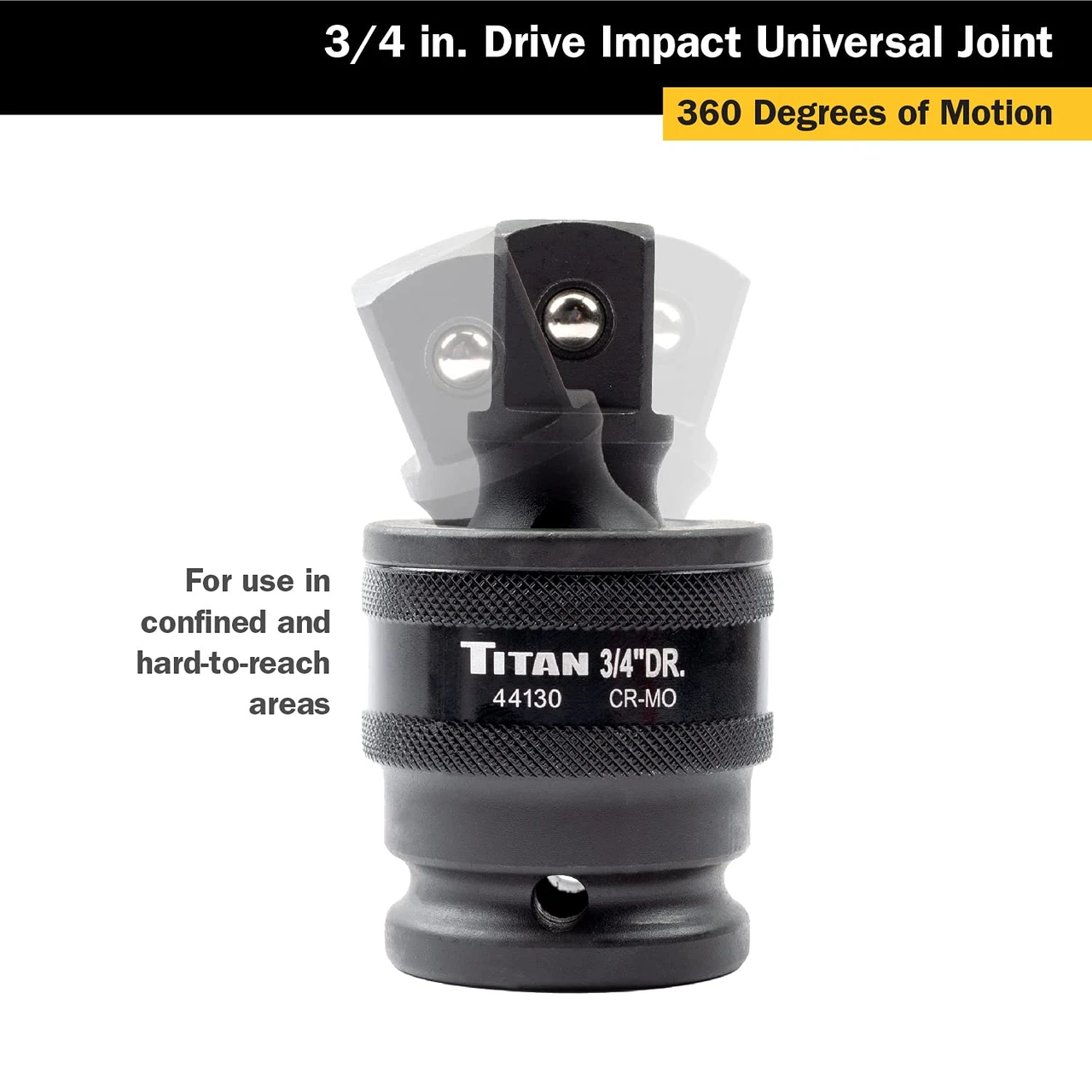 Titan Tools 3/4" Drive Universal Joint (44130) — product image 4