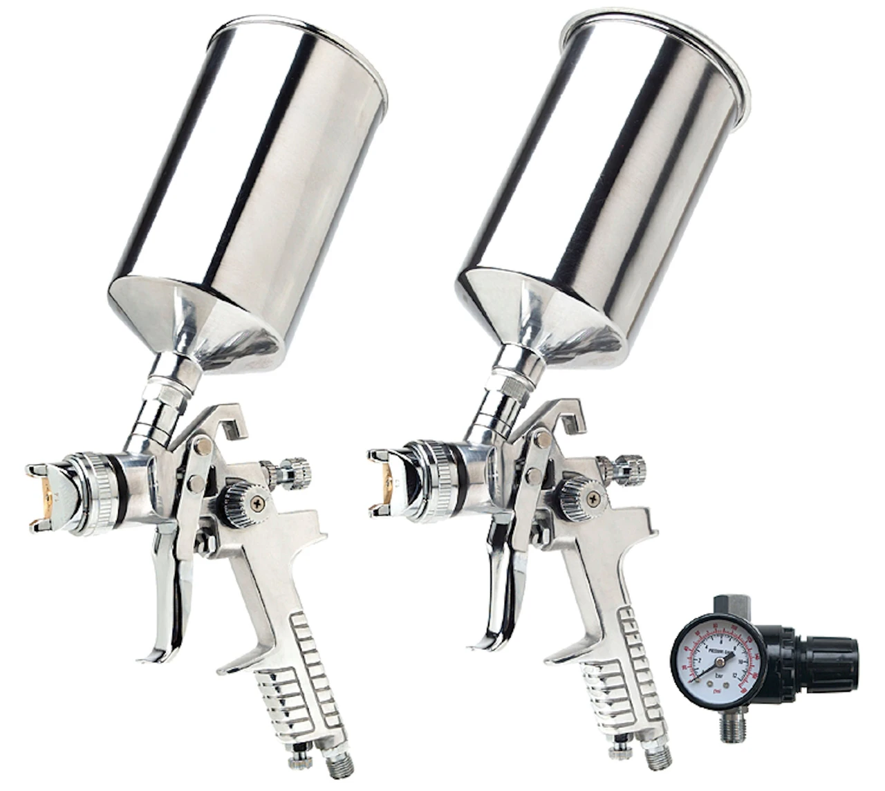 Titan Tools Dual Setup HVLP Spray Gun Kit 3-Piece (19100)
