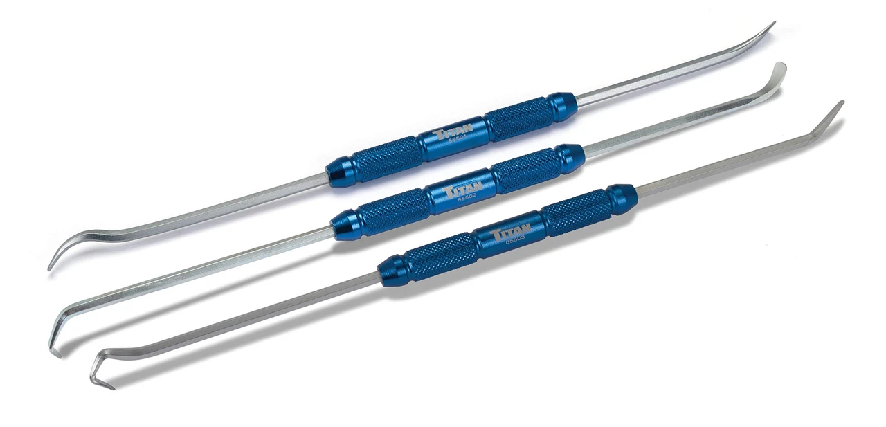 Titan Tools 3pc Precision Pry Bar Set (85504)