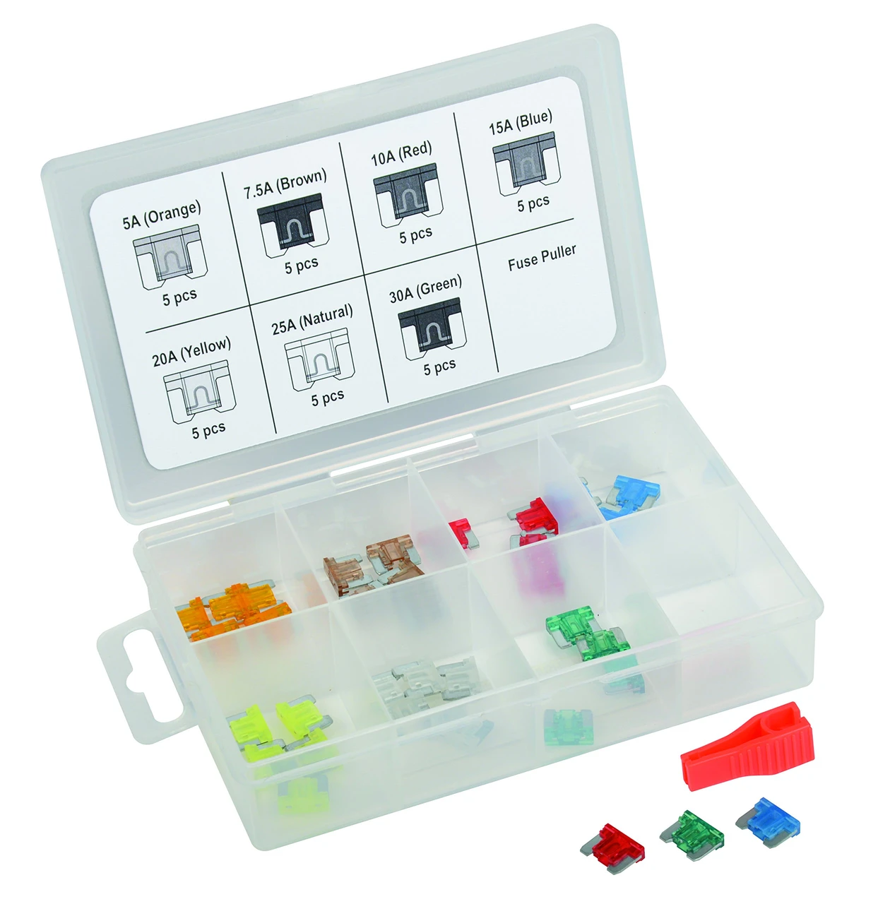 Titan Tools 36pc Low Profile Mini Fuse Assortment (45237)