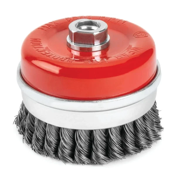 Titan Tools 4" Knotted Wire Cup Brush (22239)
