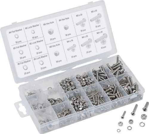 Titan Tools Metric Nuts & Bolts Assortment 475-Piece (45250)
