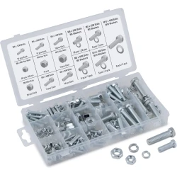 Titan Tools Metric Nuts & Bolts Assortment 240-Piece (45334)