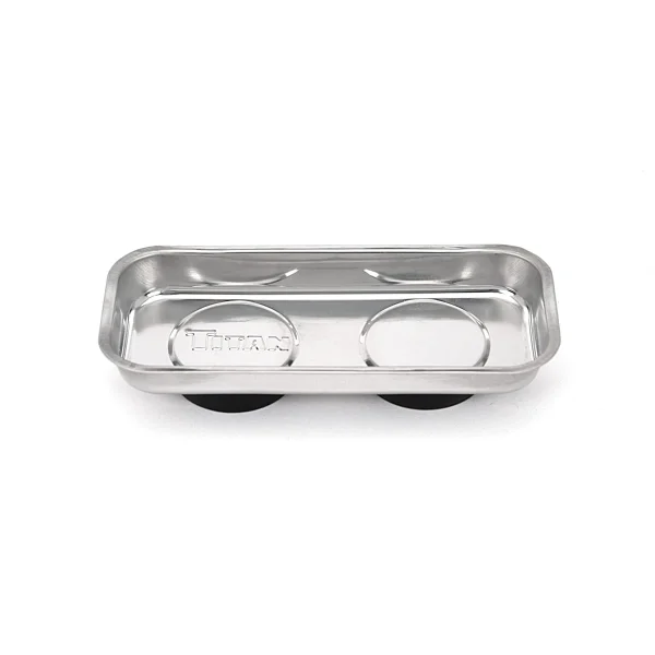 Titan Tools 5-7/8" x 2-1/2" Mini Rectangular Magnetic Parts Tray (11196)