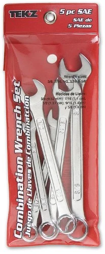 Titan Tools 5pc 12 pt. SAE Combination Wrench Set (17384) — product image 2