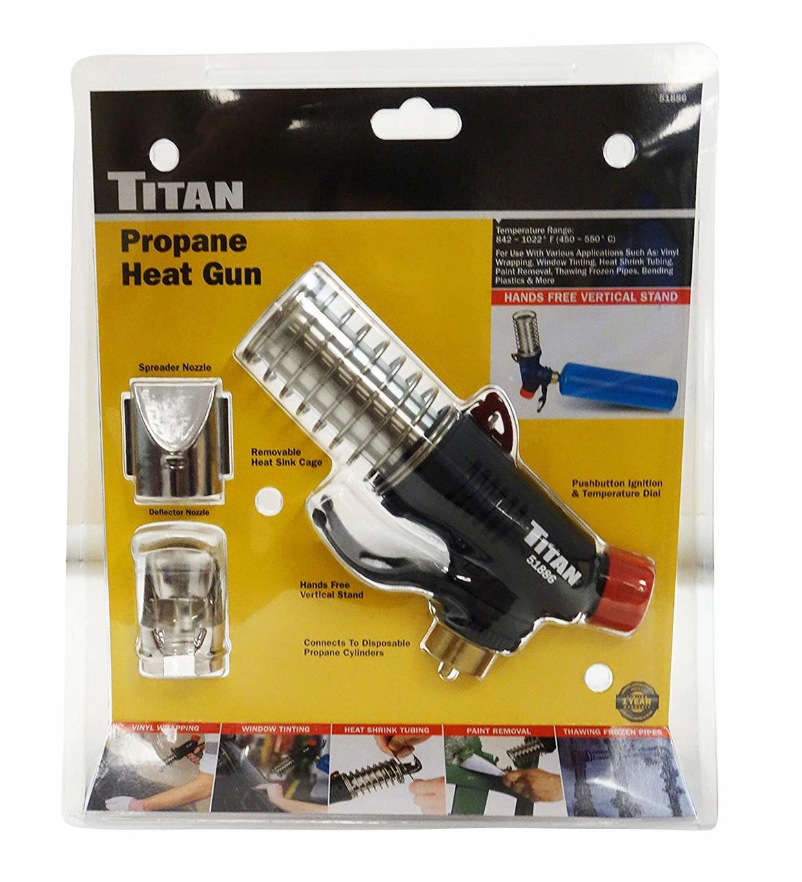 Titan Tools Propane Heat Gun (51886) — product image 2