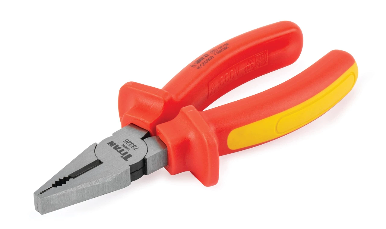 Titan Tools 6" VDE Insulated Combination Pliers (73326)