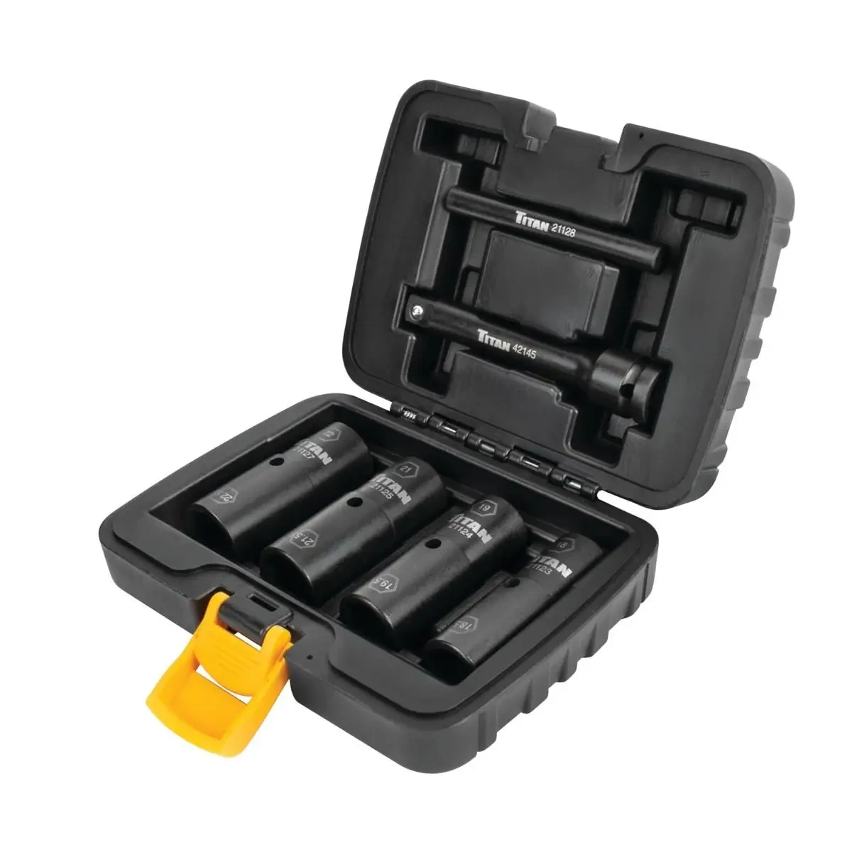 Titan Tools 6pc 1/2" Drive Half-Size Flip Socket Set (21126) — product image 3