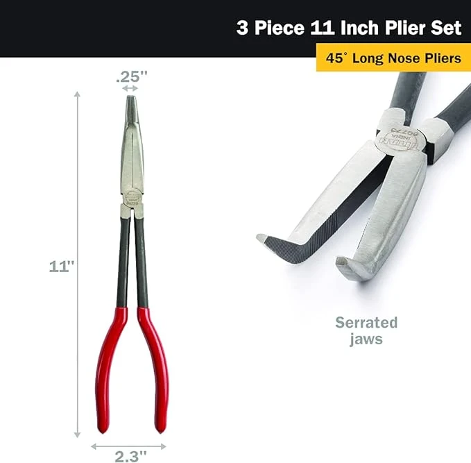 Titan Tools Pliers Set 3-Piece 11" (60770) — product image 5