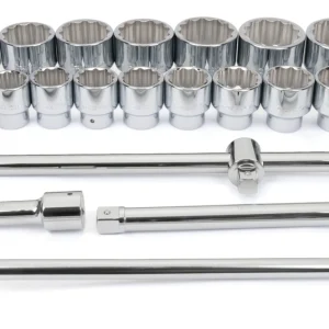 Titan Tools SAE Socket Set 1" Drive 20-Piece (61001)