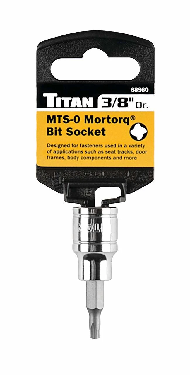 Titan Tools Mortorq Bit Socket 3/8" Drive MTS0 (68960) — product image 3