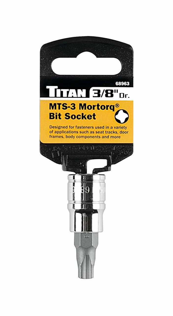 Titan Tools Mortorq Bit Socket 3/8" Drive MTS3 (68963) — product image 3
