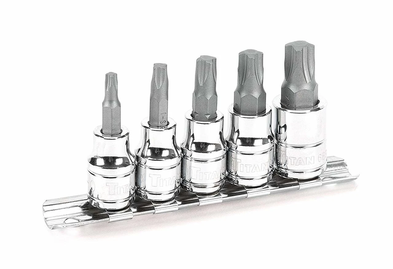 Titan Tools Mortorq Bit Socket Set 3/8" Drive (68965)