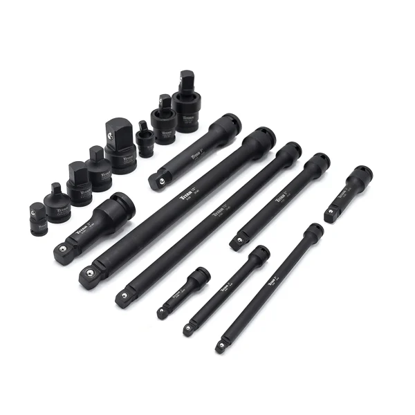 Titan Tools Impact Adaptor & Wobble Extension Set 17-Piece (81483)