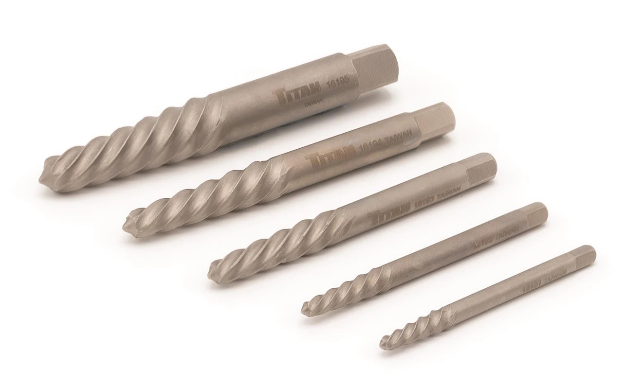 Titan Tools Screw Extractor Set 5-Piece (85500)