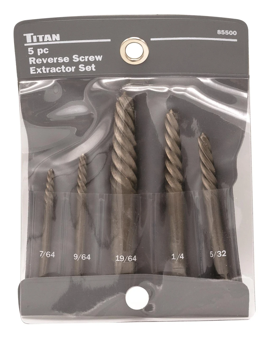 Titan Tools Screw Extractor Set 5-Piece (85500) — product image 2