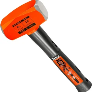 Titan Tools Indestructible Drilling Hammer/Sledge Hammer - 4 Lb, 12" Handle (63614)