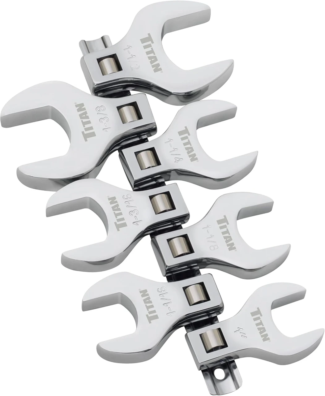 Seven Titan 17671 SAE jumbo crowfoot wrench heads