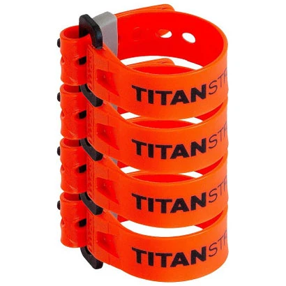 Titan Straps Mini Strap - Fire - 6" (TSM-0506X4-FIR)