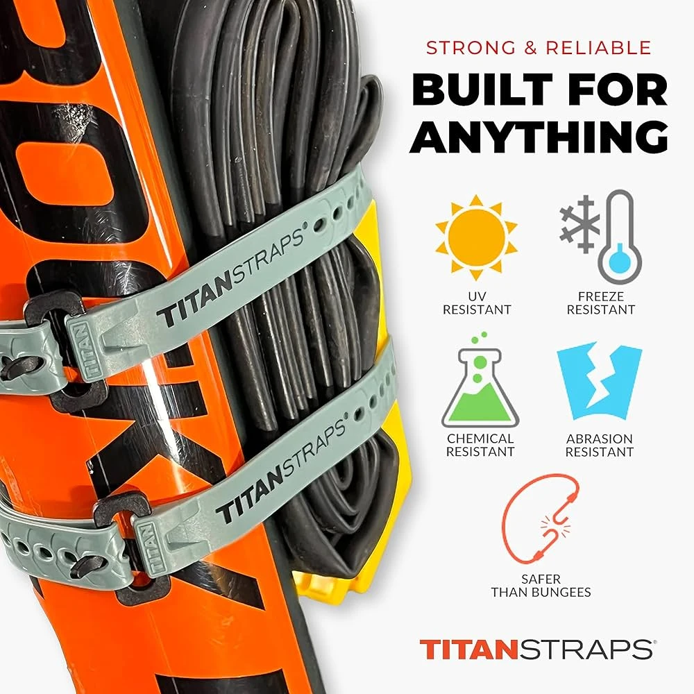 Titan Straps Mini Strap - Sunflower - 10" (TSM-0510X4-SUN) — product image 4