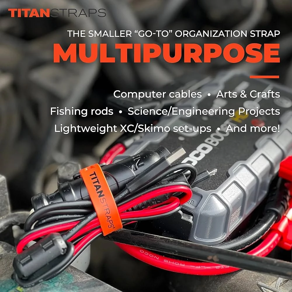 Titan Straps Mini Strap - Sunflower - 10" (TSM-0510X4-SUN) — product image 5