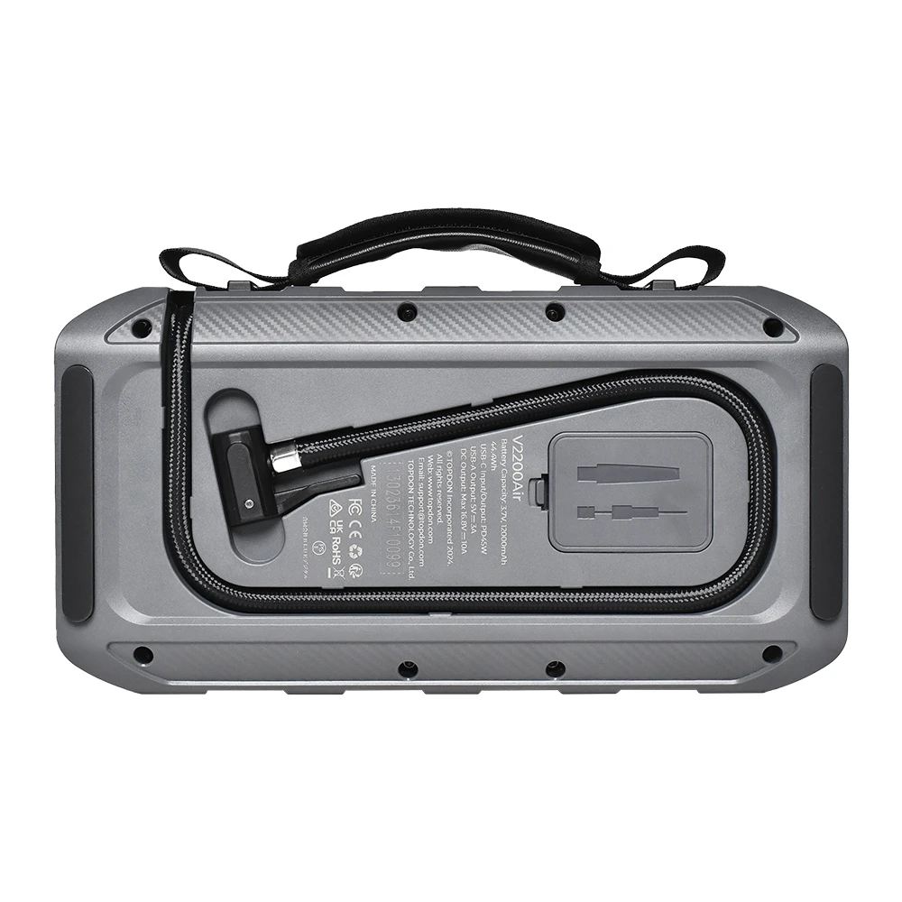 TOPDON 2-in-1 2200 Peak Amp Jump Starter & Tire Inflator (V2200Air) + Free Tool — product image 4