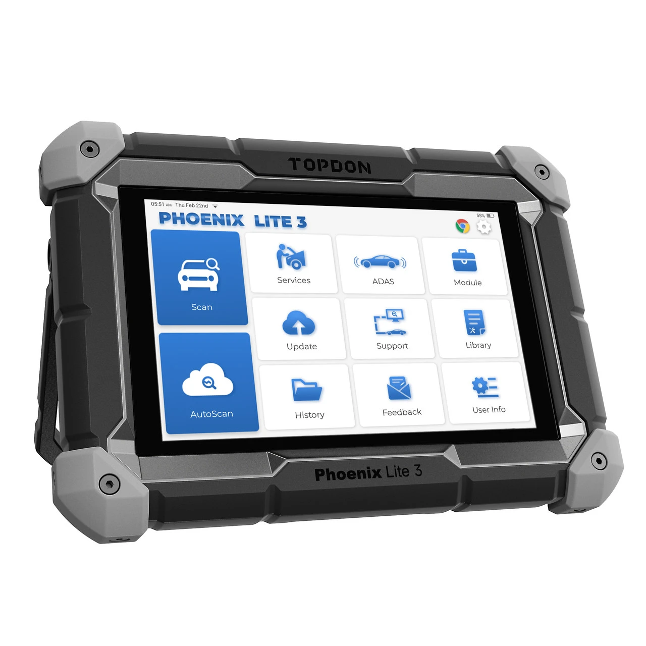 Topdon All-In-One Diagnostic Tablet Phoenix Lite 3 — product image 3