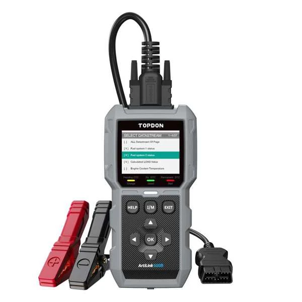 TOPDON ARTILINK500B OBDII Scanner and Battery Tester Combo (TD52110325)