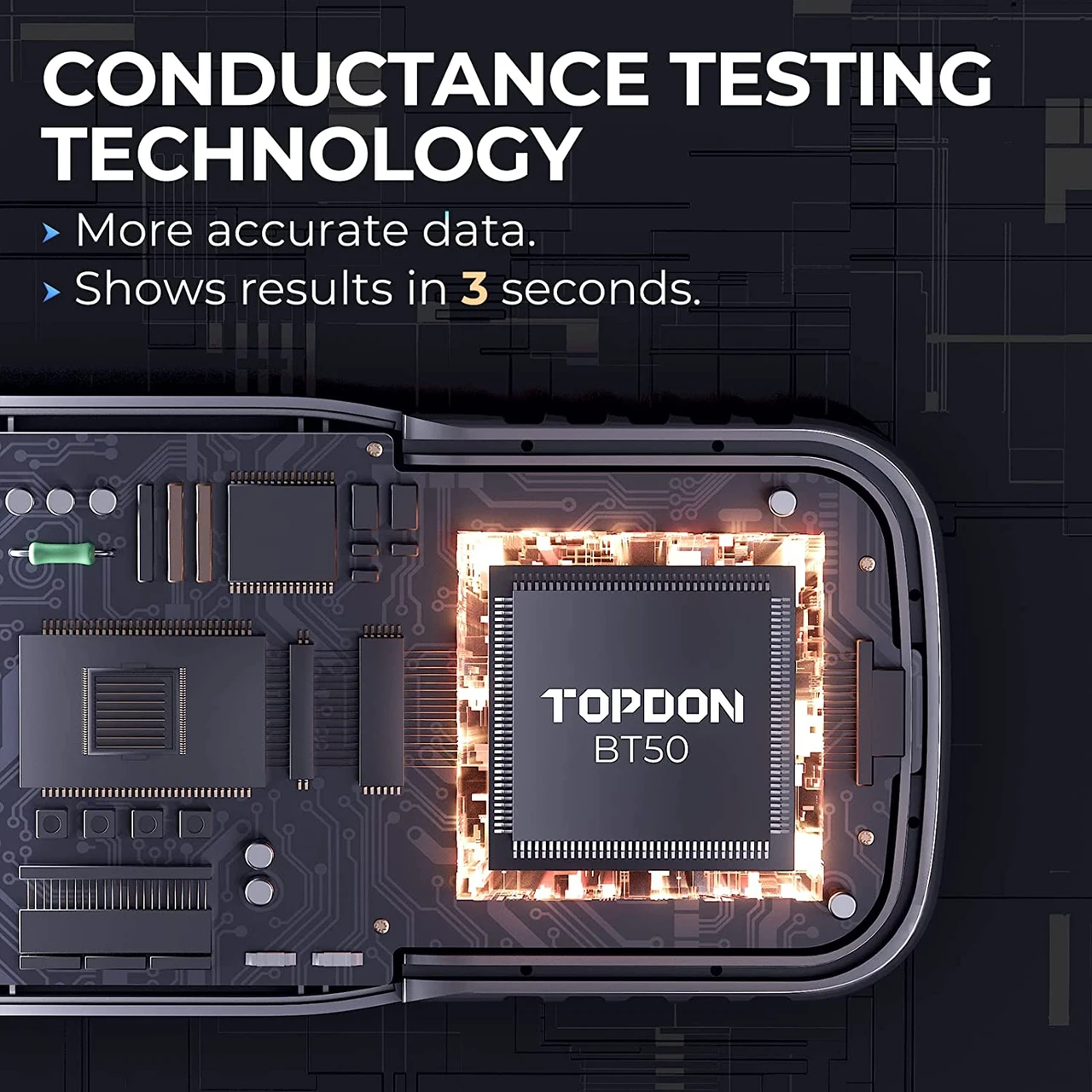 TOPDON BT50 Battery Load Tester for Cranking and Charging System (BT50) — product image 3