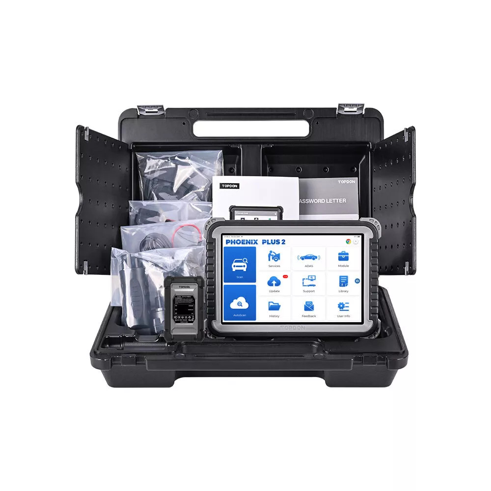 TOPDON Phoenix Plus 2 Diagnostic Scanner with 2-Year Updates (PXPLUS2) + Free Tool — product image 3
