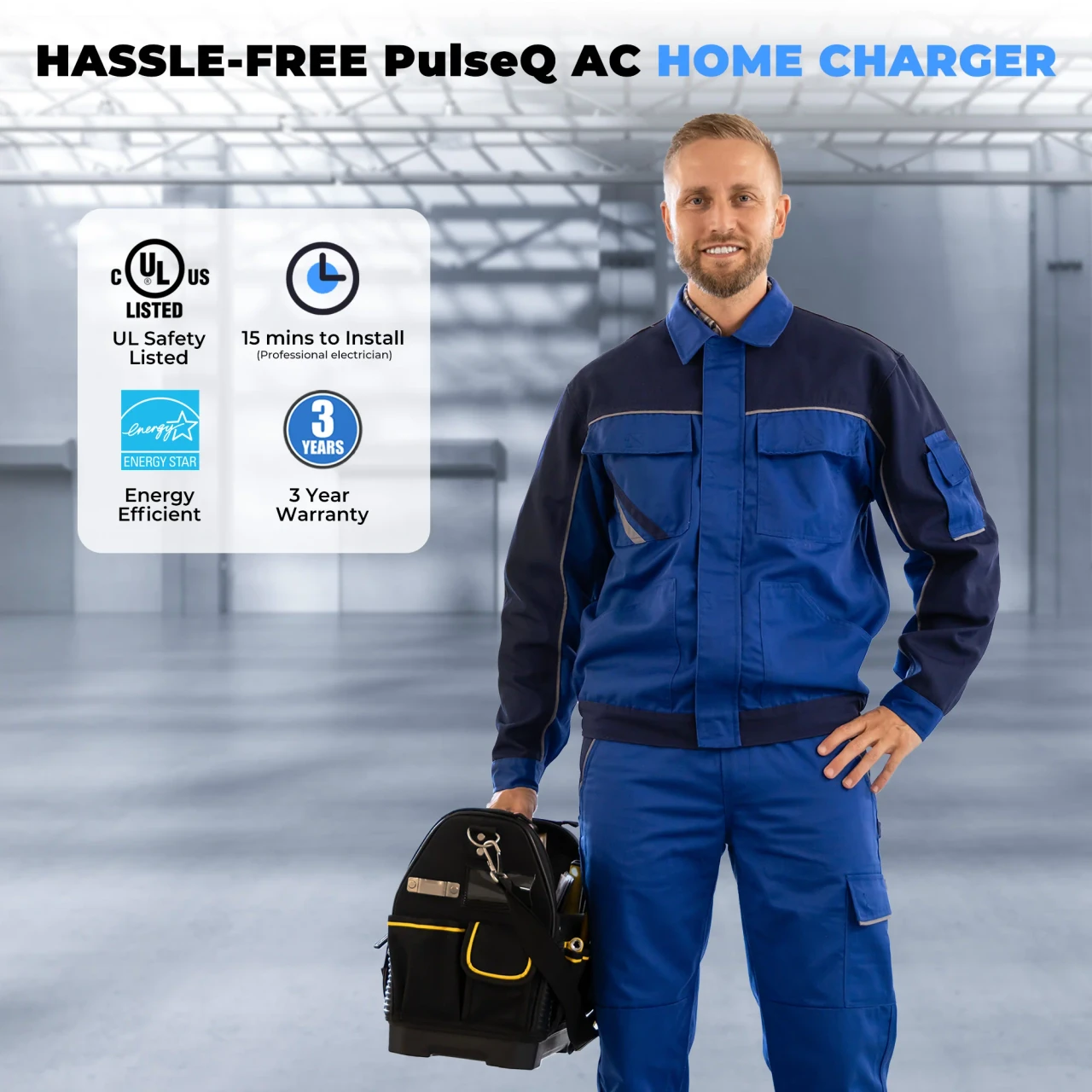 TOPDON Pulse Q 7.5M EV Charger Smart Home Electric Car Charger (TD52130116) — product image 2