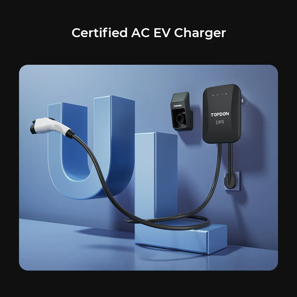 TOPDON Pulse Q 7.5M EV Charger Smart Home Electric Car Charger (TD52130116) — product image 6