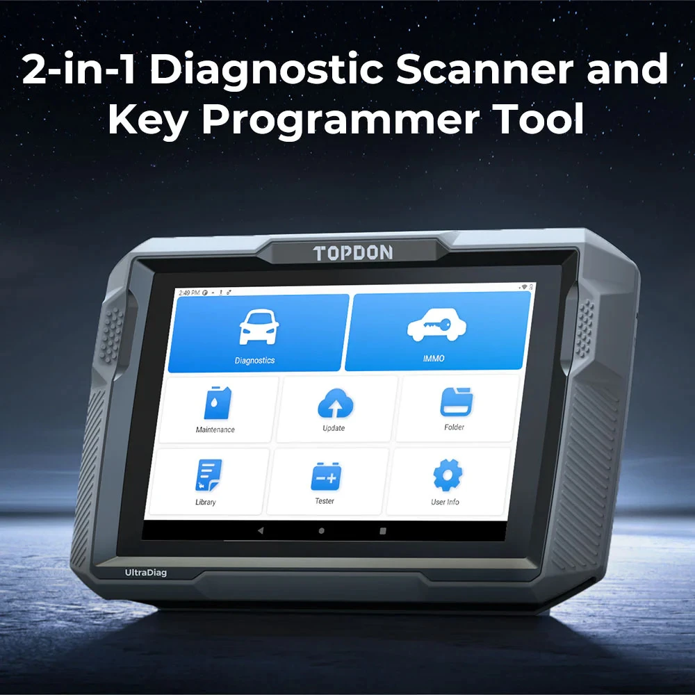 TOPDON UltraDiag Advanced Diagnostic Tool w/ Key Programming Features (TD52110242) — product image 8
