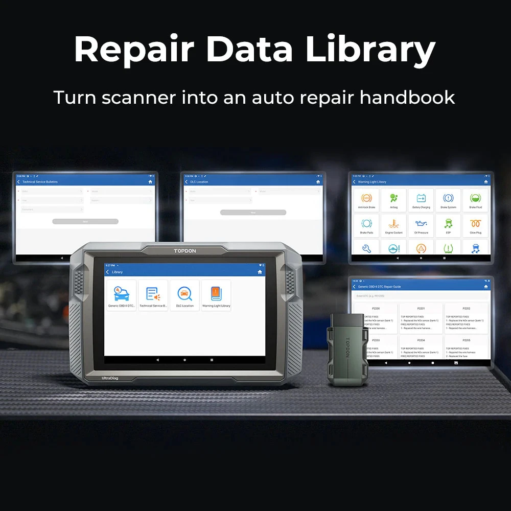 TOPDON UltraDiag Advanced Diagnostic Tool w/ Key Programming Features (TD52110242) — product image 13