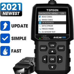 TOPDON ArtiLink500 Professional OBDII Diagnostic Scan Tool (AL500)