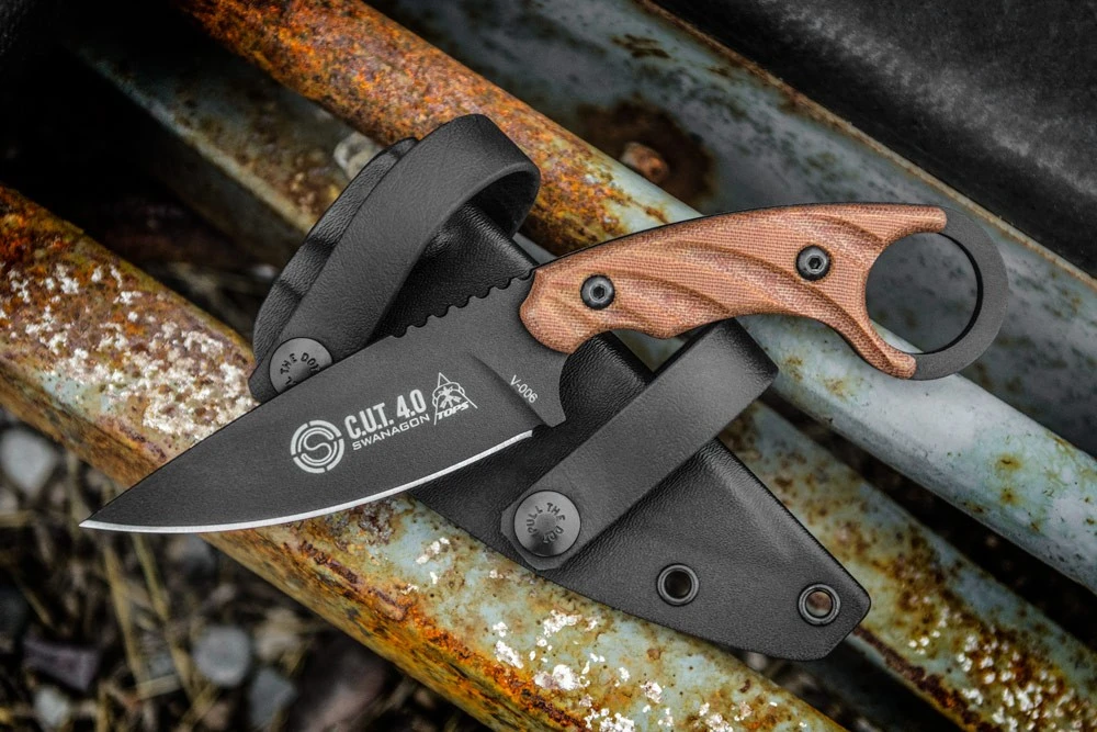 TOPS Knives Combat Utility Tool Cut-40 Fixed Knife (CUT4.0) — product image 4