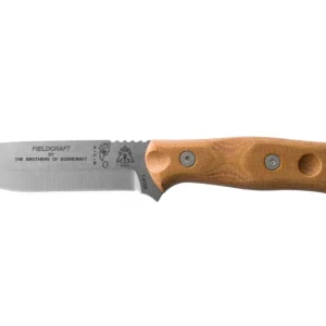 TOPS Knives Fieldcraft Uncoated Fixed Blade Knife (BROS-TBF)