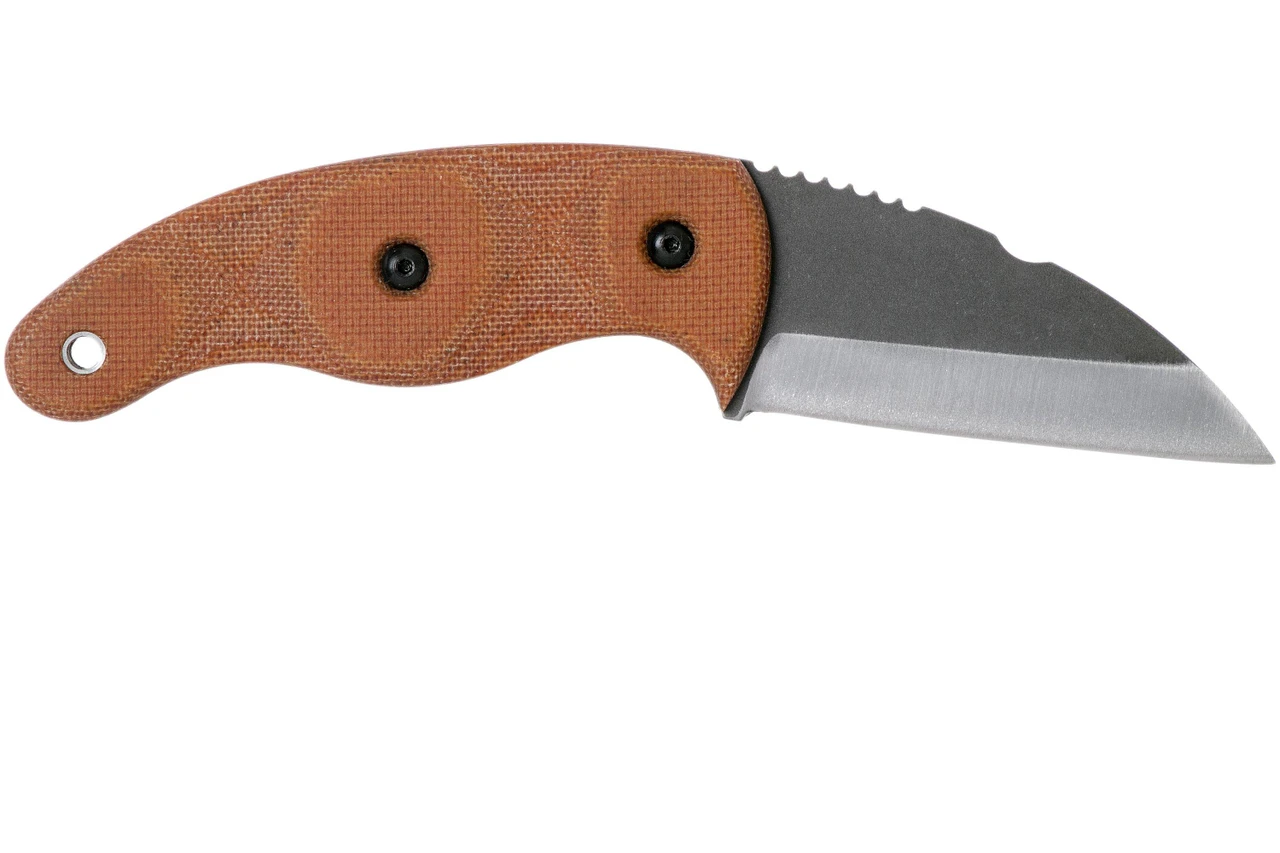 TOPS Knives Little Bugger Neck Knife - Tumble Finish - 2.38" (LILB-01) — product image 4