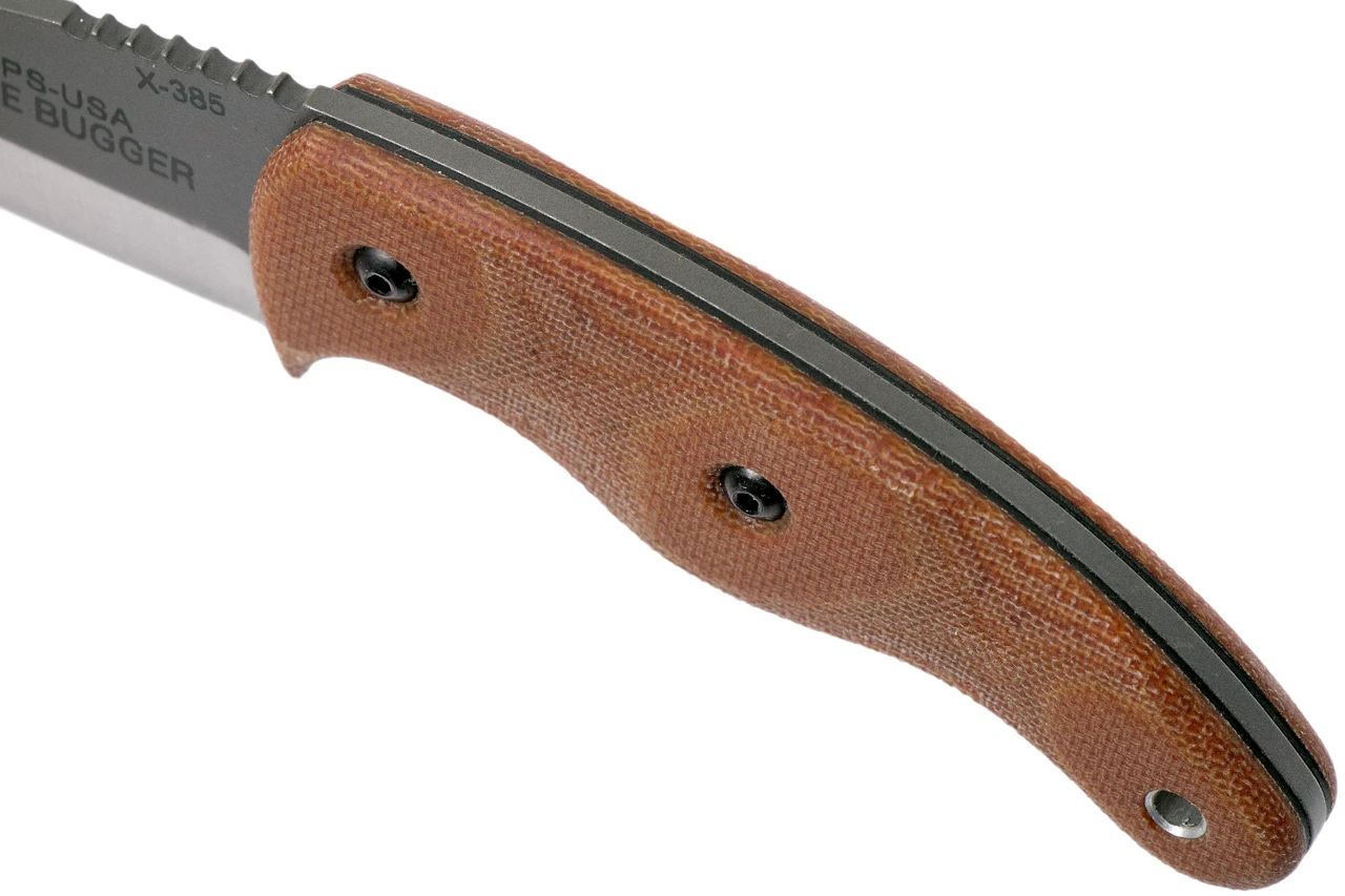 TOPS Knives Little Bugger Neck Knife - Tumble Finish - 2.38" (LILB-01) — product image 5