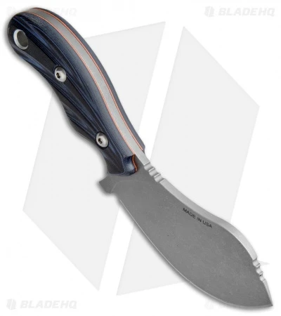 TOPS Knives Quick Skin Fixed Blade Knife Black/Blue G-10 (3.5" Bb) (QSK-01) — product image 3