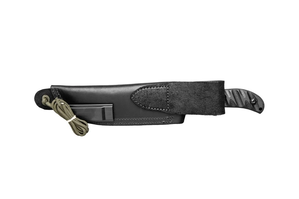 TOPS Knives Silent Hero Fixed Blade W/ Black Linen Micarta Handle (HERO-01) — product image 5