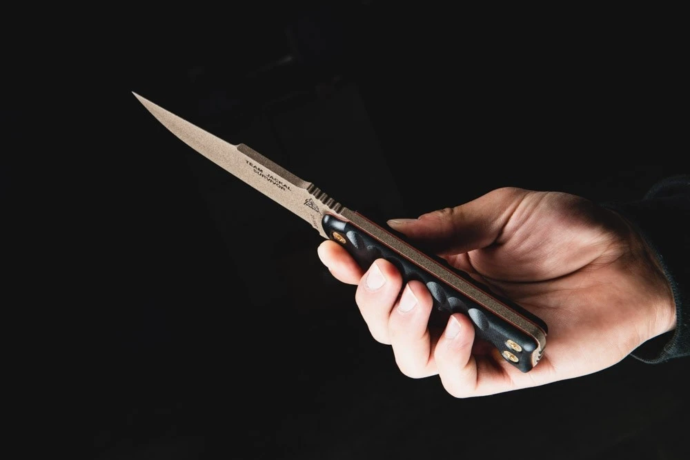 TOPS Knives Team Jackal Survivor Fixed Blade Knife (4.75" Coyote Tan) (TMJK-5S) — product image 4