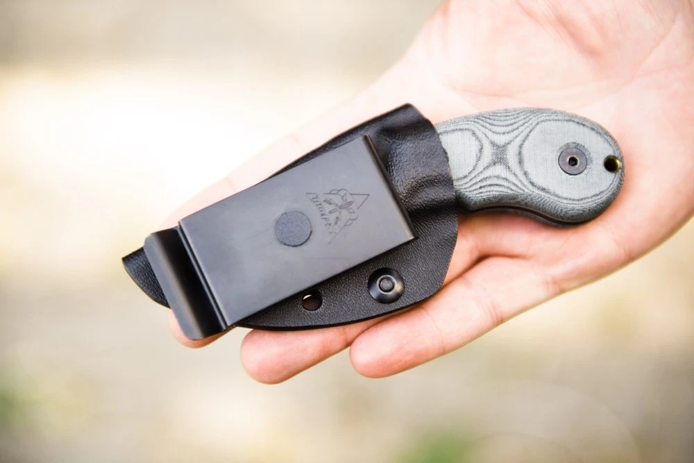 TOPS Knives Wolf Pup Fixed Blade Knife W/ Black Linen Micarta Handle (WP010) — product image 5