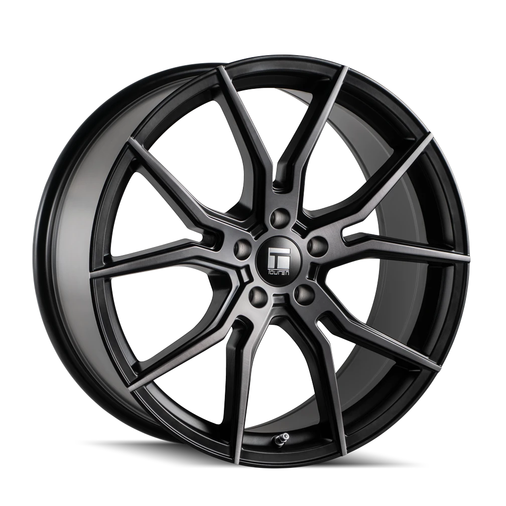Touren TF01 3501 Matte Black Brushed with Dark Tint Wheels