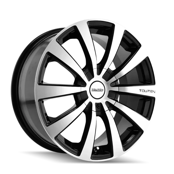 Touren TR3 3130 Gloss Black Machined Wheels