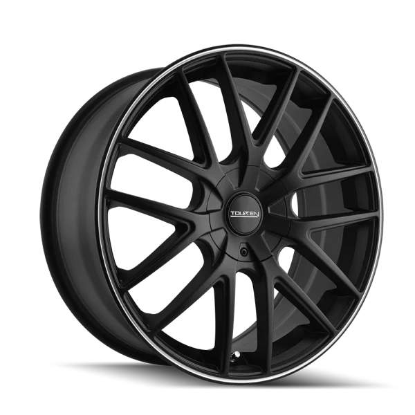 Touren TR60 3260 Matte Black Machined Wheels