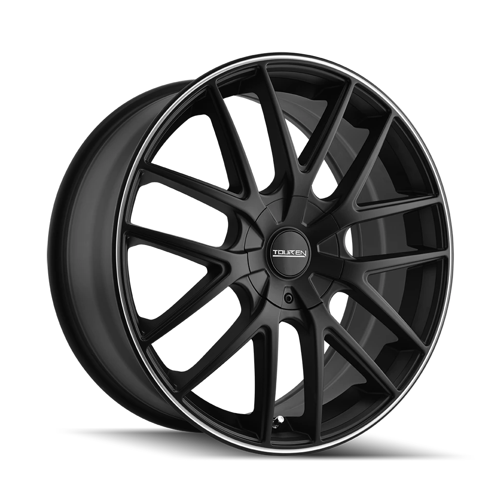 Touren TR60 3260 Matte Black Machined Wheels