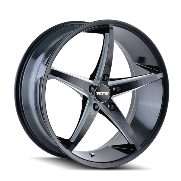 Touren TR70 3270 Gloss Black Milled Wheels