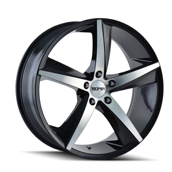 Touren TR72 TR72 3272 Gloss Black Machined Wheels